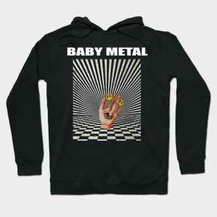 Illuminati Hand Of Baby Metal Hoodie